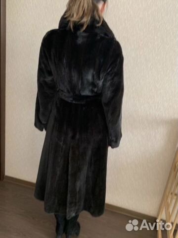 Норковая шуба Black Glama