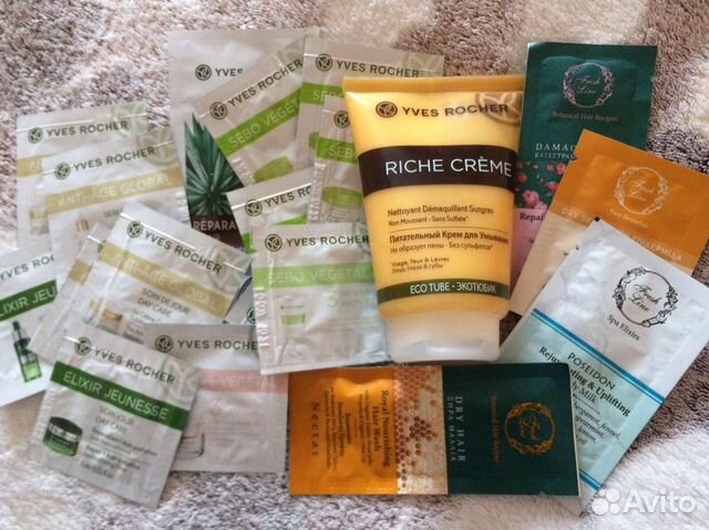 Умывалка Yves Rocher и пробники