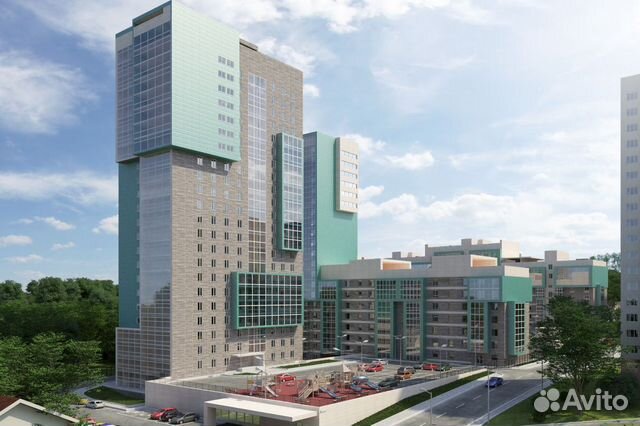 1-к квартира, 40.4 м², 2/23 эт. 1-к квартира, 40.4 м², 2/23 эт.