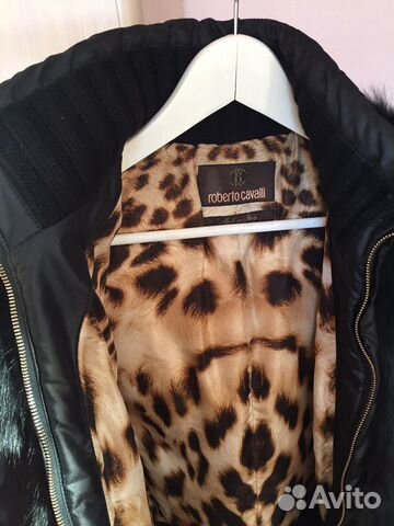 Куртка пуховик Roberto Cavalli оригинал,40IT