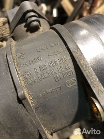 A6460940048 Mercedes датчик массового расхода возд A6460940048 Mercedes датчик массового расхода возд