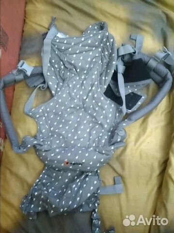 Эргорюкзак ergobaby 360 серый с 