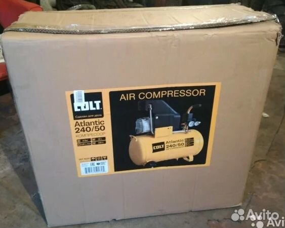 Новый Компрессор colt Atlantic 240/50
