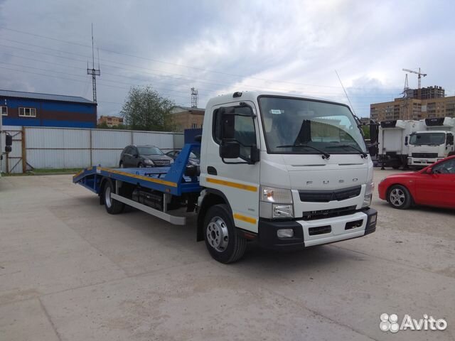 Эвакуатор с платформой Fuso Canter TF