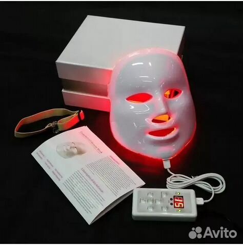 Маска для лица LED