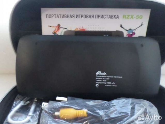 Ritmix RZX-50 Консоль для эмуляторов, с играми Ritmix RZX-50 Консоль для эмуляторов, с играми