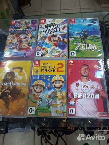 Картриджи для Nintendo Switch