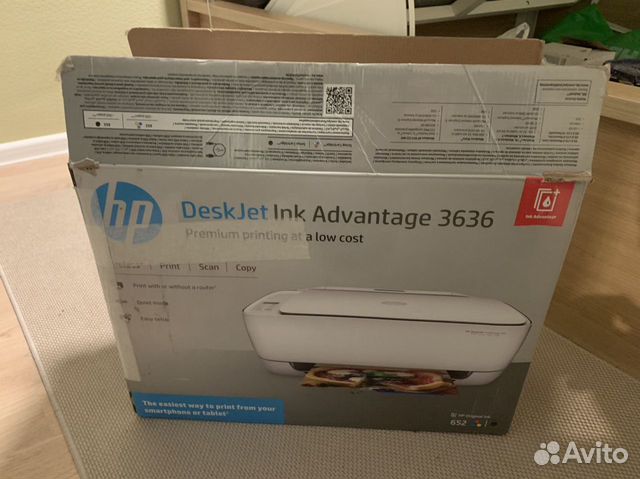 Принтер HP DeskJet Ink Advantage 3636 Принтер HP DeskJet Ink Advantage 3636