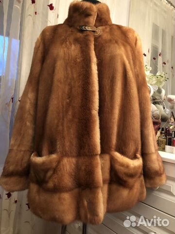 Шуба норковая, рыжая, автоледи Шуба норковая, рыжая, автоледи