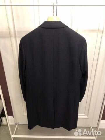 Шерстяное пальто Canali