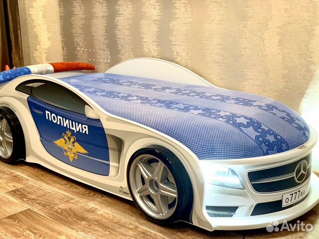 Кровать машина