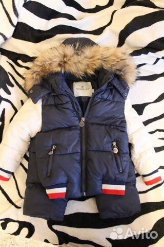 Зимний костюм Moncler размер S