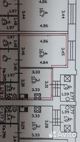 1-к квартира, 43 м², 7/10 эт. 1-к квартира, 43 м², 7/10 эт.