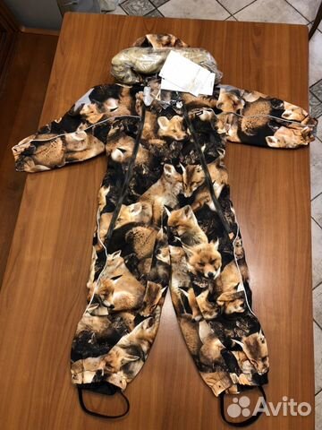 Новый комбинезон Molo лисы р.98
