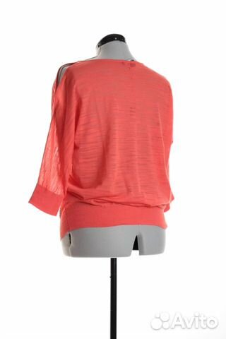 Джемпер трикотажный dkny, хлопок, L, 46-48 Джемпер трикотажный dkny, хлопок, L, 46-48