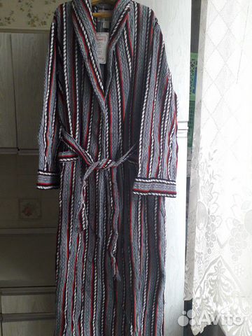 Халат мужской махровый новый размер 50 Халат мужской махровый новый размер 50