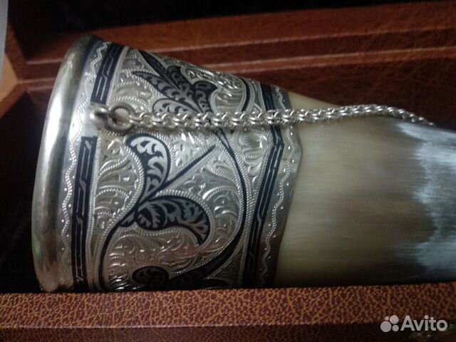 Рог из серебра