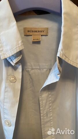 Детская рубашка Burberry на мальчика рост 138см Детская рубашка Burberry на мальчика рост 138см