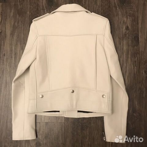 Куртка кожаная Saint Laurent