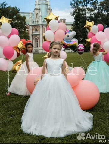 Платье пышное, бальное 140-150 рост Платье пышное, бальное 140-150 рост