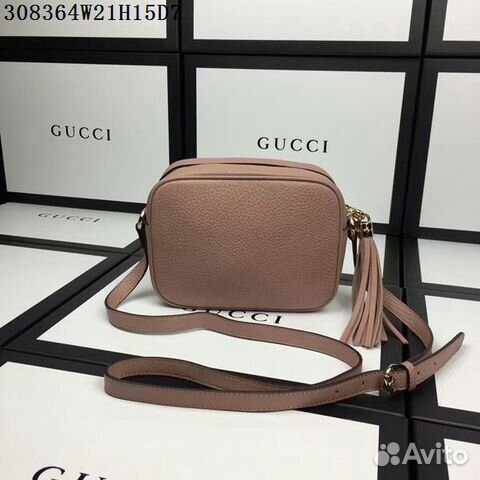 Сумка Gucci Soho Disco клатч кожа на ремне