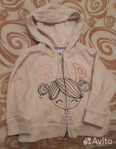 Кофта на молнии Gap для девочки Кофта на молнии Gap для девочки