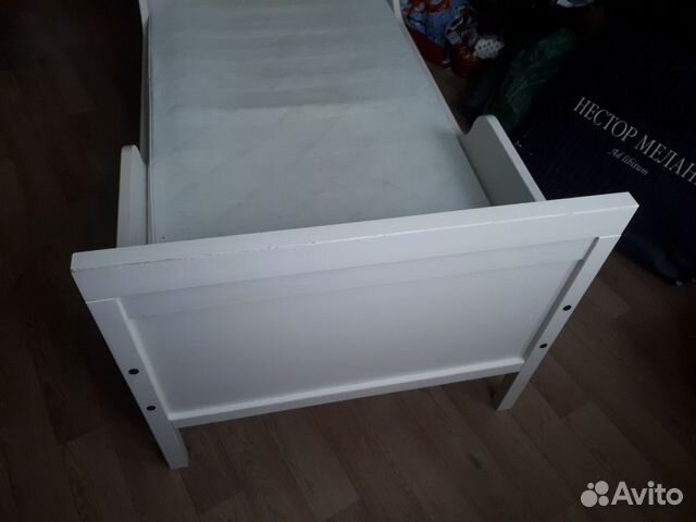 Детская кровать IKEA сундвик с матрасом