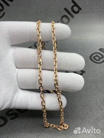 Золотая цепочка якорь