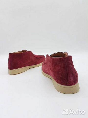 Лоферы замшевые Loro Piana