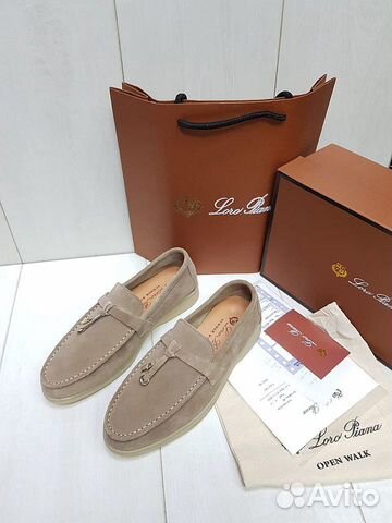Лоферы замшевые Loro Piana Лоферы замшевые Loro Piana