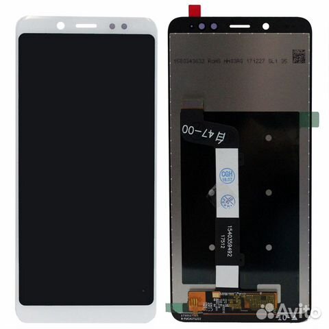 Дисплей Xiaomi Redmi Note 5/Note 5 Pro, белый Дисплей Xiaomi Redmi Note 5/Note 5 Pro, белый