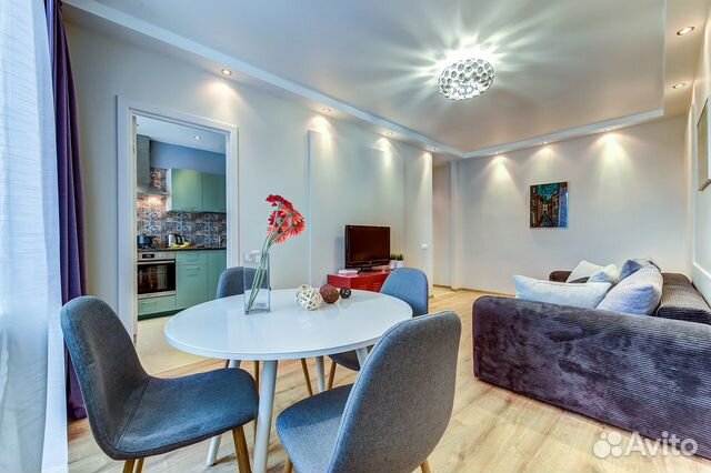 

2-к. квартира, 50 м², 2 кровати