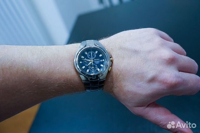 Seiko Chronograph 100m 7T62-0EF0 Seiko Chronograph 100m 7T62-0EF0