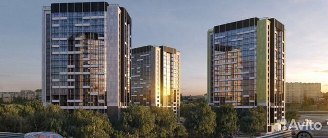 2-к квартира, 53.3 м², 2/18 эт. 2-к квартира, 53.3 м², 2/18 эт.