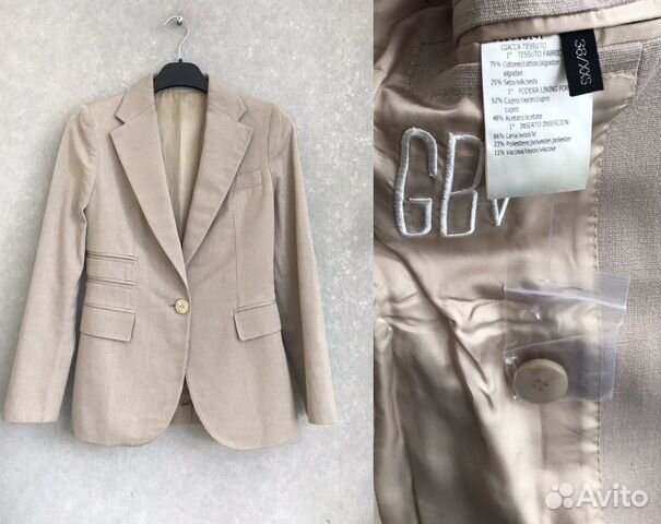 Giambattista Valli новый пиджак XS Giambattista Valli новый пиджак XS