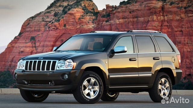 Юбка переднего бампера Jeep Grand Cherokee WK