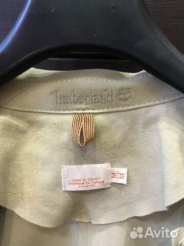 Timberland. Куртка кожа (замша)