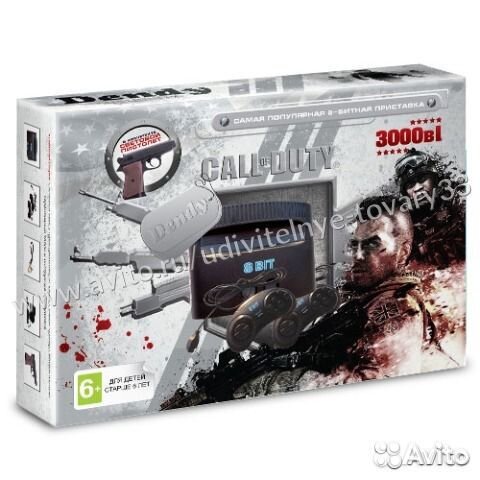 Приставка Денди Dendy Call of Duty 3000-in-1 Приставка Денди Dendy Call of Duty 3000-in-1