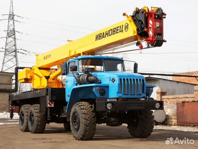 Услуги автокрана Урал 25 тонн Услуги автокрана Урал 25 тонн