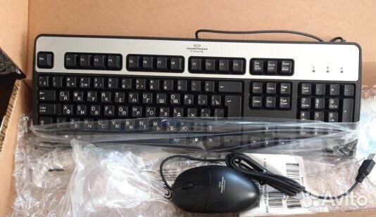 Клавиатура/ Мышь HP USB 638214-B21