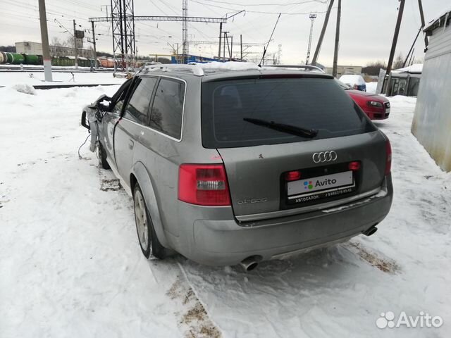 Audi A6 Allroad Quattro 2.7 AT, 2004, битый, 240 000 км Audi A6 Allroad Quattro 2.7 AT, 2004, битый, 240 000 км