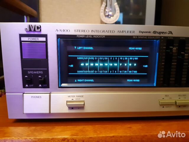 Усилитель JVC A-X400, 2 по 70 ватт