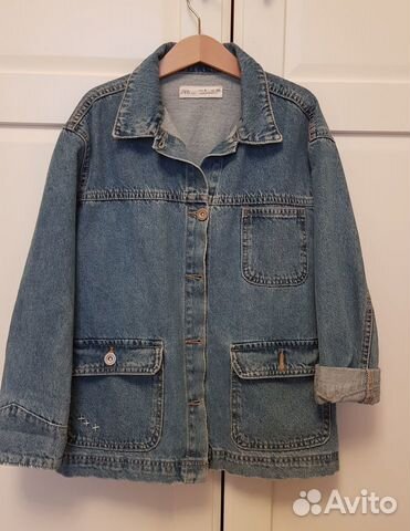Куртка джинсовая Zara, 128 см Куртка джинсовая Zara, 128 см