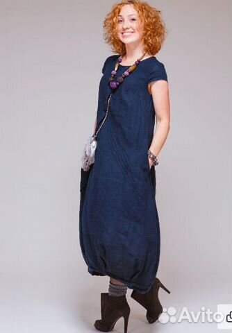 Платье Kayros, лен, р.50, сост.нового Платье Kayros, лен, р.50, сост.нового