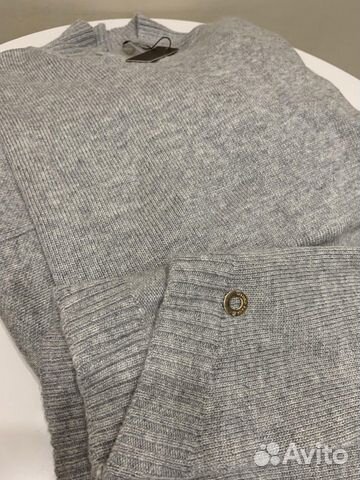 Кашемировый костюм Loro Piana с удлинённым джемпер