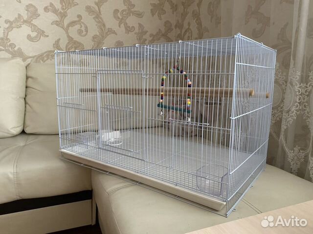 Клетка вальер для попугаев купить на Зозу.ру - фотография № 2