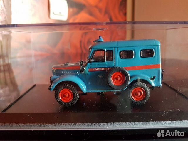 Газ 69 Милиция 60 е годы 1/43