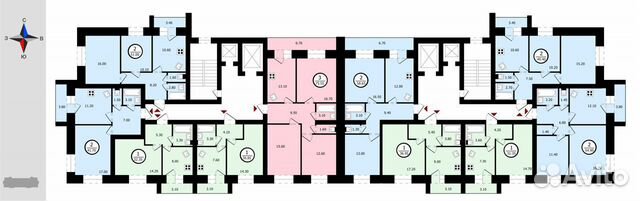 1-к квартира, 30.9 м², 8/10 эт.