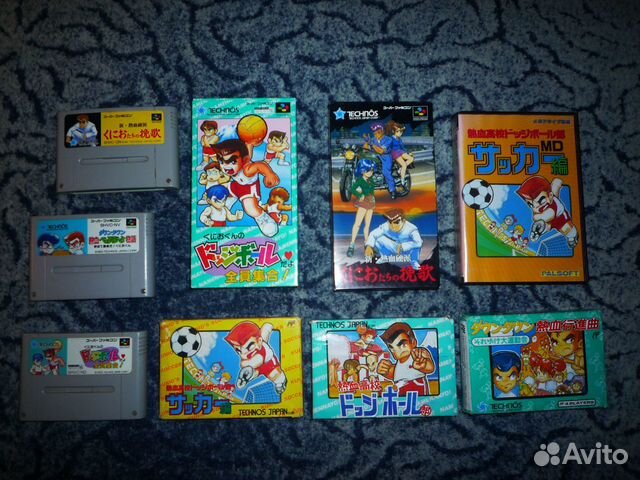 Игры Nekketsu Kunio Technos - Famicom, Snes, Sega Игры Nekketsu Kunio Technos - Famicom, Snes, Sega