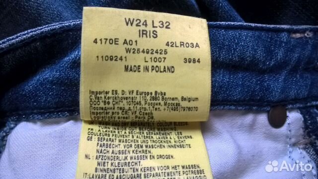 Джинсы wrangler